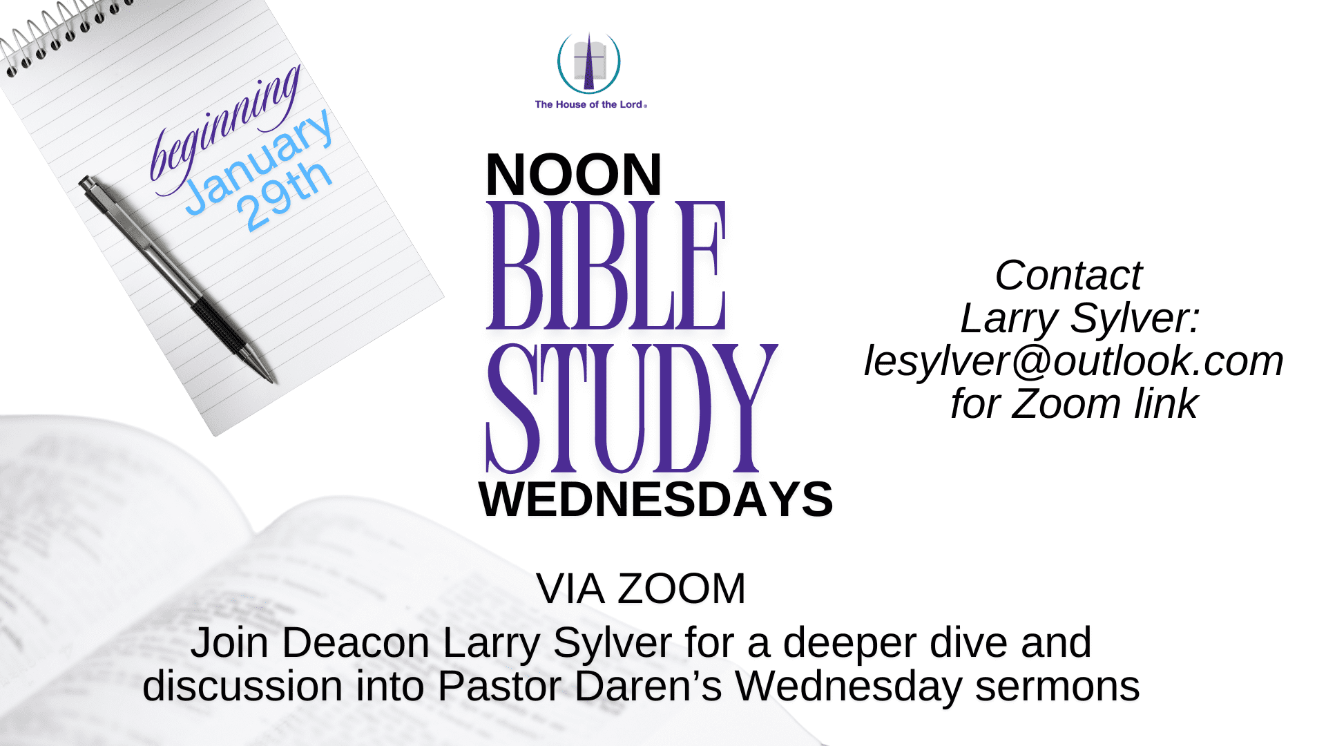 Noon Bible Study Noon Bible Study