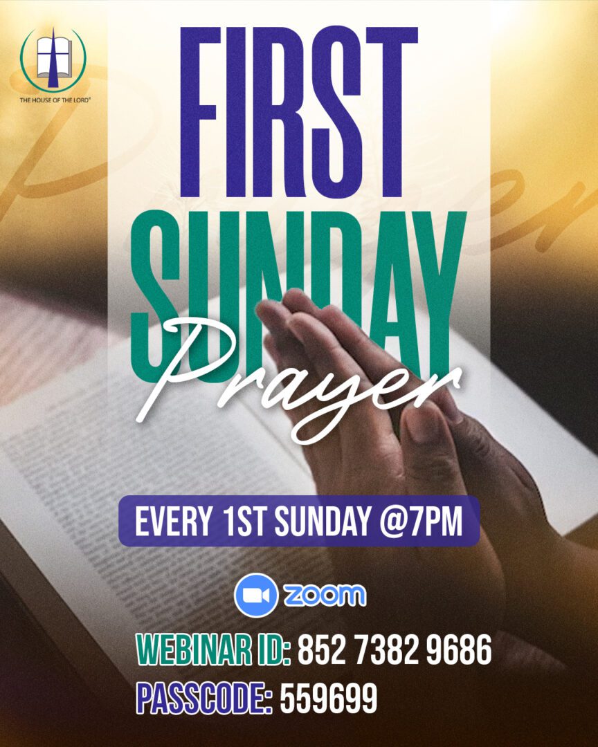 UTF-8First Sunday Prayer - Social (1) (1) First Sunday Prayer