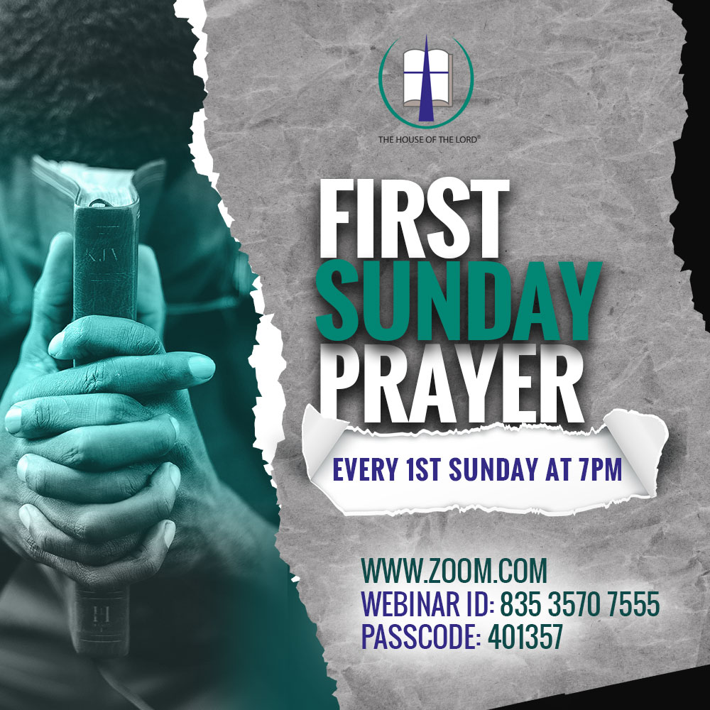 First Sunday Prayer